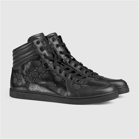 gucci mens 224778 high top sneakers|Gucci high tops for men.